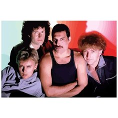 Картина по номерам на холсте Музыка QUEEN Фредди Меркьюри - 6335 Г 60x40