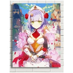 Картина по номерам Игра Genshin Impact Ноэль - 7587 В 30x40