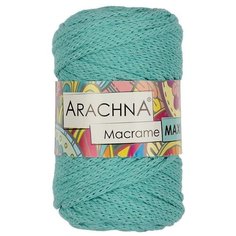 Пряжа ARACHNA "MACRAME MAXI" 80% хлопок, 20% полиэстер 4 шт. х250г 80м №19 мятный