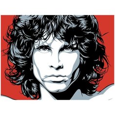 Картина по номерам на холсте The Doors - 4