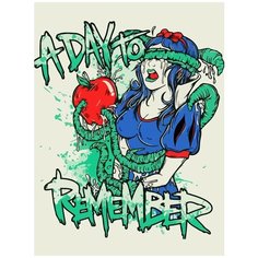 Картина по номерам на холсте Музыка A day to remember - 7691 В 30x40