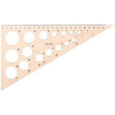Треугольник Koh-I-Noor 60/250 "Окружности"