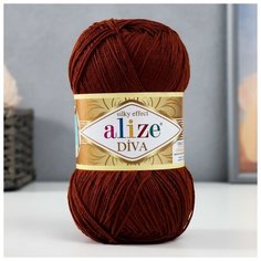 Пряжа ALIZE "Diva" 100% микрофибра 350 м /100 гр (690) - 1 шт