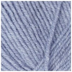 Пряжа "Lanagold fine" 49% шерсть, 51% акрил 390м/100гр (221 светлый джинс) Magic