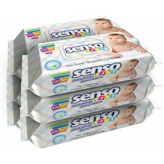 Набор Влажных салфеток Senso Baby 120 шт. 6 упаковок