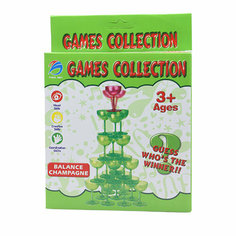 Настольная игра "Башня из бокалов" 16*21 см. арт. 1602-B No Brand