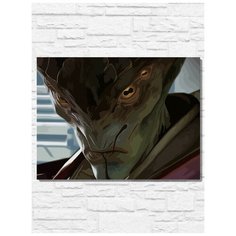 Картина по номерам на холсте игра mass effect - 9649 Г 30x40