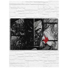 Картина по номерам на холсте игра ghost of tsushima - 9593 Г 30x40