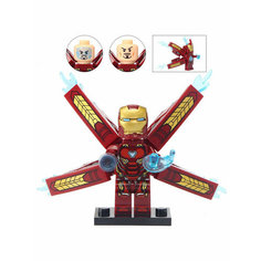 Мини фигурка Железный человек Iron Man сборная с аксессуарами 5 см Star Friend