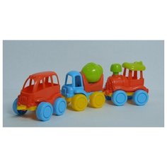 Машинки, 3 шт. в ассортименте, 6,4х9х11,4см Toy Bola