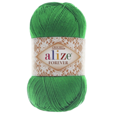 Пряжа Alize Forever, 100 % акрил, 50 г, 280 м, 5 шт., 328 трава