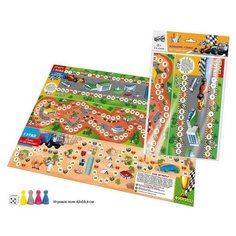 Русский стиль Настольная игра-бродилка Большие гонки в пакете