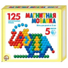 Мозаика магнитная, 125 фишек Десятое королевство