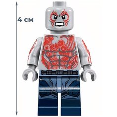 Мини-фигурка Дракс Стражи Галактики Guardians of the Galaxy (4 см) Star Friend