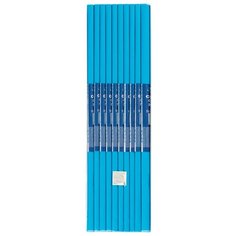 Набор креповой бумаги, 50x200 cм, 10 штук, цвет голубой Centrum
