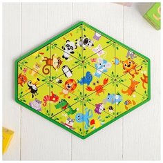 Головоломка «Животные зоопарка», пасьянс Лесная мастерская