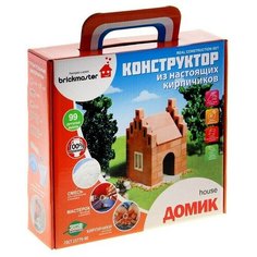 Конструктор керамический для детского творчества "Домик", 99 деталей Brickmaster