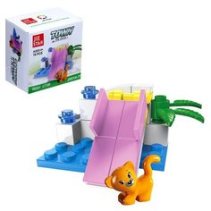 Конструктор «Кошечка на площадке», 19 деталей Jie Star