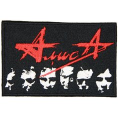 Нашивка, патч, шеврон "Алиса" 100x65mm PTC173 22 ПИНГВИНА