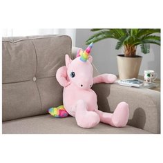 Мягкая игрушка Радужный единорог, Размер (ШхВхГ): 25х39х15 см Hoff