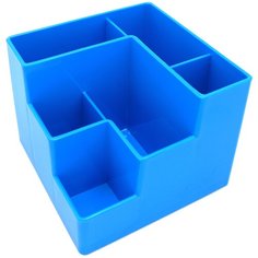 Подставка для канцелярских мелочей Attache Fantsy голубая 6 отделений