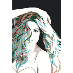 Картина по номерам В свете прожектора на стену Палитра забав