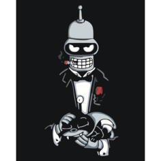 Картина по номерам Бендер во фраке на стену Палитра забав