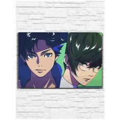 Картина по номерам на холсте аниме Двадцать четвёртый округ Токио - 9308 Г 60x40