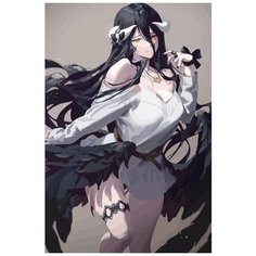 Картина по номерам на холсте аниме Overlord 5252 40x60