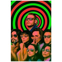 Картина по номерам на холсте Сериал Академия амбрела - 7714 В 60x40