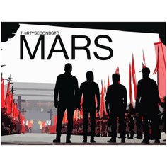 Картина по номерам на холсте 30 seconds to mars - 5