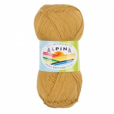 Пряжа ALPINA "VIVEN" 100% бамбук 10 шт.х50г 405м №30 золотистый