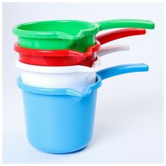 Ковш для купания детский 1,3 л, цвет микс Милих
