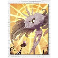 Картина по номерам на холсте Игра Hollow knight (PS 5, PS 4, PS 3, Xbox 360, Xbox ONE, PC, ios) - 9433 В 30x40