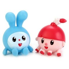 Игрушка для купания «Малышарики. Крошик + Нюша», в сетке Играем вместе