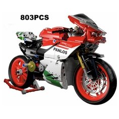 Конструктор Техник Мотоцикл Ducati V4-0 803 детали Tank