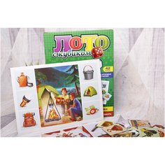 Настольная игра для детей / Развивающее лото / Хобби Улыбка