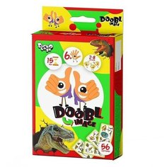 Игра настольная Doobl Image обычные карты Динозавры Danko Toys
