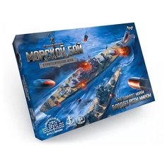 Детская настольная стратегическая игра Морской бой Danko Toys