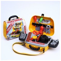 Hasbro Набор строителя "чемоданчик" в сумке с инструментами игровой, Трансформеры Playskool