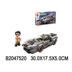 Конструктор Enlighten Brick машинка с фигуркой, 197 деталей Qman