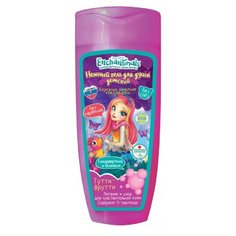 Заботливая мама Нежный детский гель для душа Enchantimals с ароматом Тутти-Фрутти, 250 мл, 290 г
