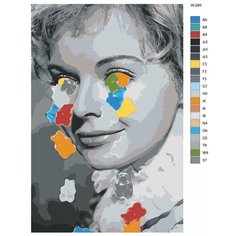 Картина по номерам W-260 "Сладкие слезы" 40х60 Brushes Paints