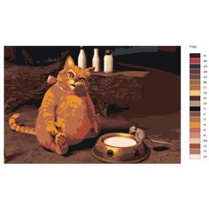 Картина по номерам Т102 "Кот в сапогах", 60x90 см Brushes Paints