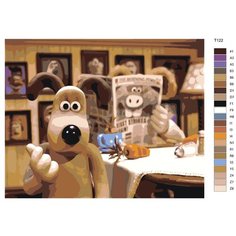 Картина по номерам Т122 "Побег из курятника" 60x80 см Brushes Paints