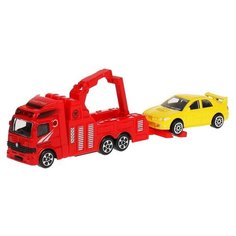 Эвакуатор ТЕХНОПАРК Эвакуатор, 1615077-R, 11.5 см, красный