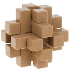 Головоломка QY Toys 802251 коричневый