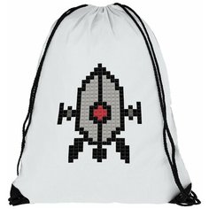 Мешок для сменной обуви пиксель арт - 6955 Brut Boxers