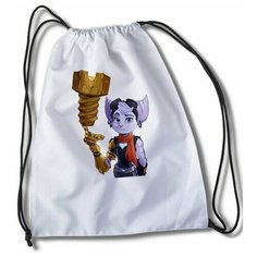 Мешок для сменной обуви с принтом Игры Ratchet & Clank a Crack In Time - 34225 Brut Boxers