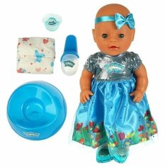 Пупс озвуч Бурёнка Даша 40см, пьет, писает, плачет, 45 песен и стихов Карапуз